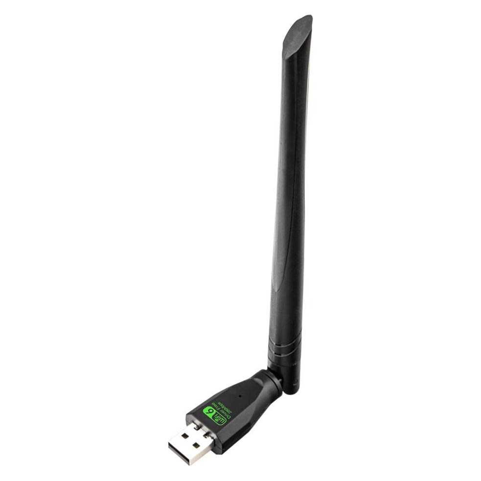USB WiFi адаптер AIC8800 | Антенна 5 дБ | 286 Мбит, 2.4 Гц, 802.11ax