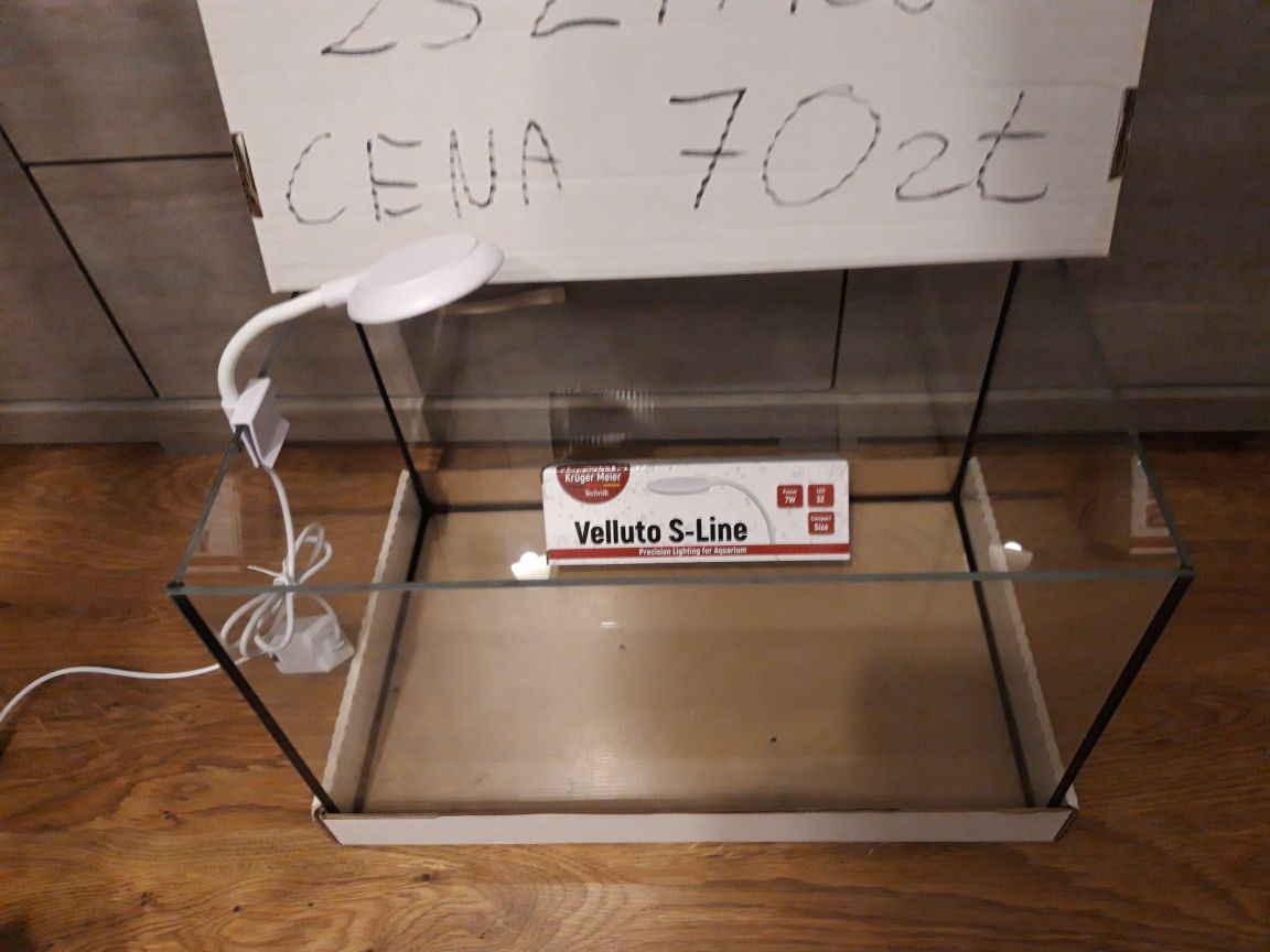 Akwarium NOWE 25 L z Led