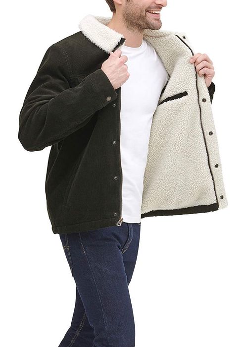 XXL 52 3XL 54 levis оригинал джинсовая левис  вельветовая куртка