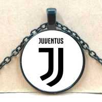 Juventus - srebrny łańcuszek, wisiorek, naszyjnik