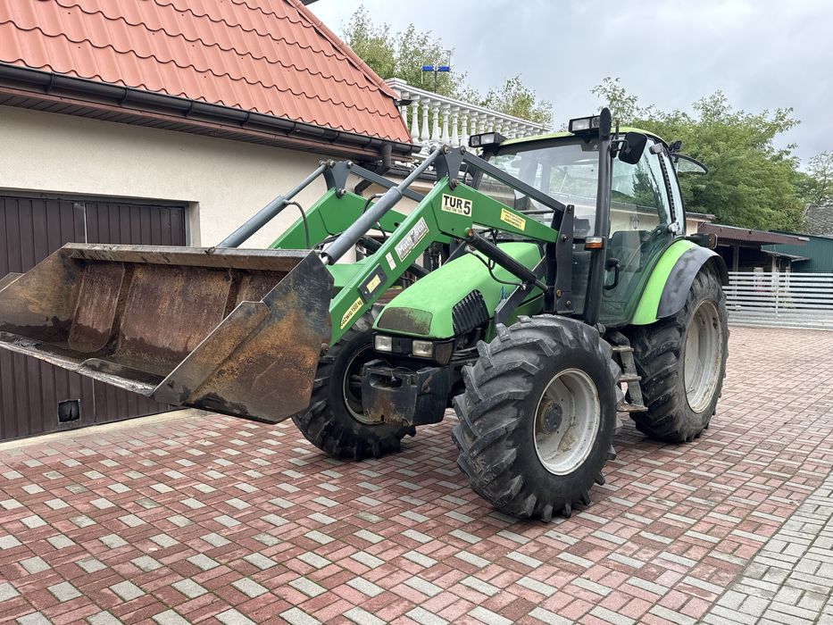 Deutz Agrotron 85 tur ciagnik rolniczy ładowacz rewers