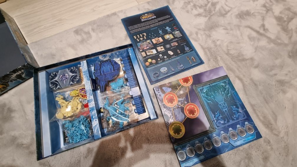 World of Warcraft Wrath of the Lich King Gra Planszowa PL