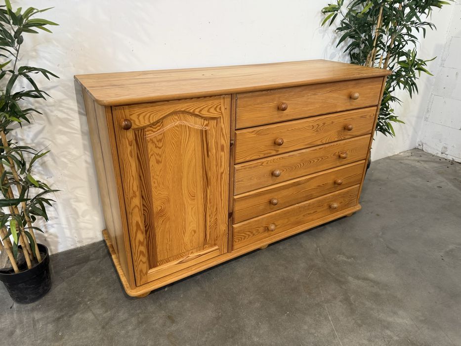 Fajna sosnowa komoda z szufladami super stan dowóz wysyłka