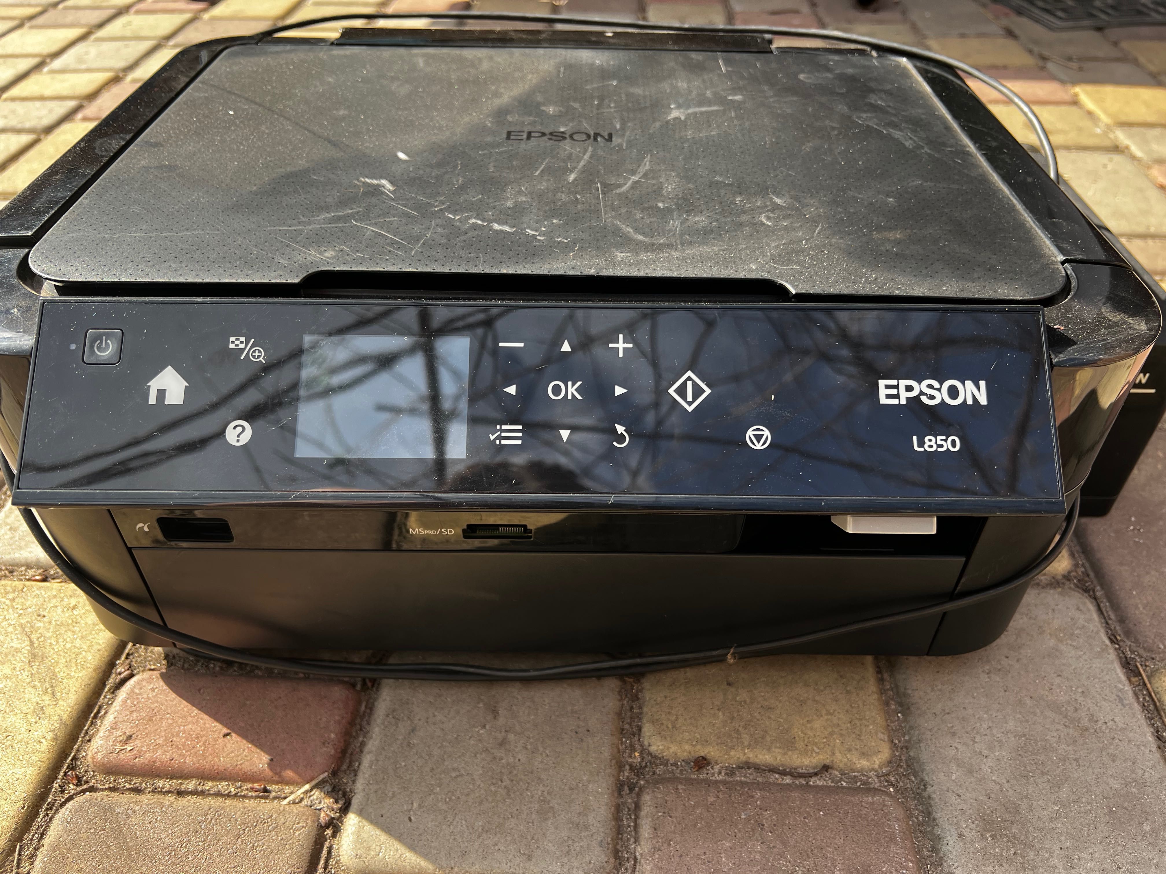 Принтер Epson нерабочий