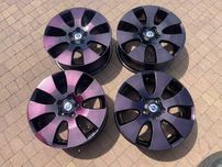 3416. Alufelgi 17" Volvo C30 V50 S40 5x108 7J ET50 oryginalne fiolet