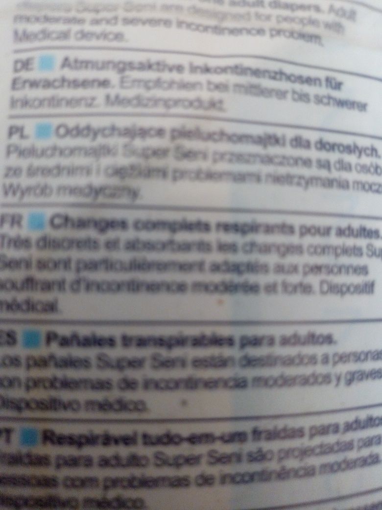 Pampersy dla dorosłych
