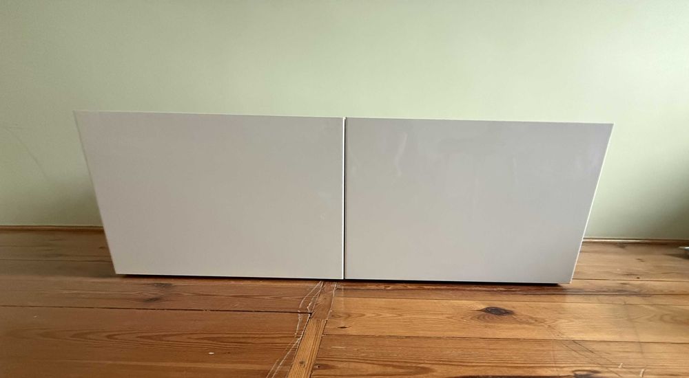 IKEA BESTA szafka  biały/biały lakier