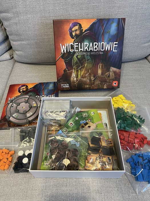 Wicehrabiowie Zachodniego Królestwa gra planszowa BGG 7.8