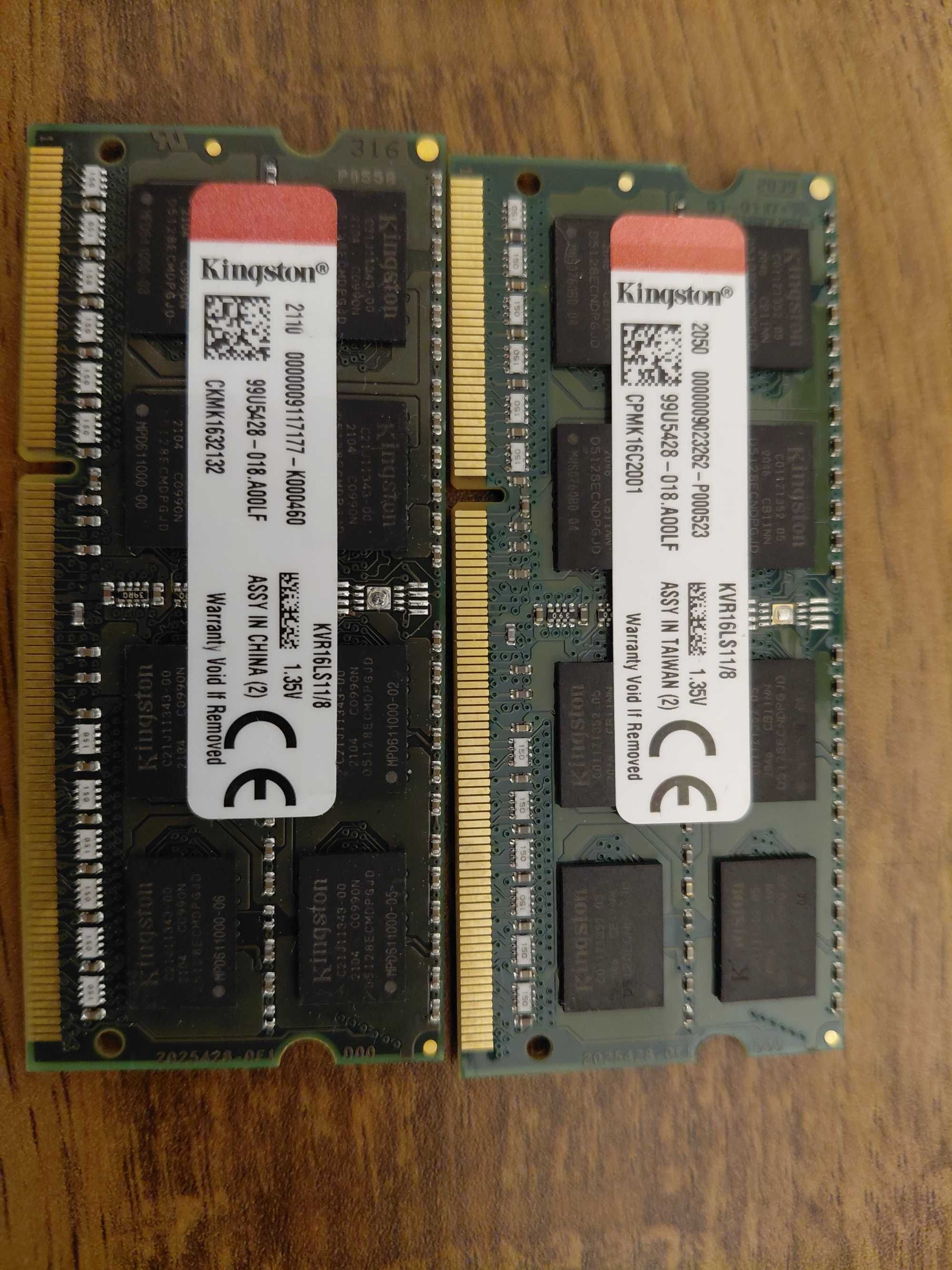 Pamięć do laptopa RAM 16 GB (2x8GB) DDR3 PC12800