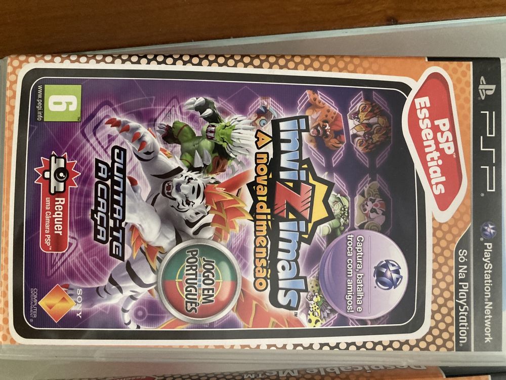 Conjunto de jogos PSP