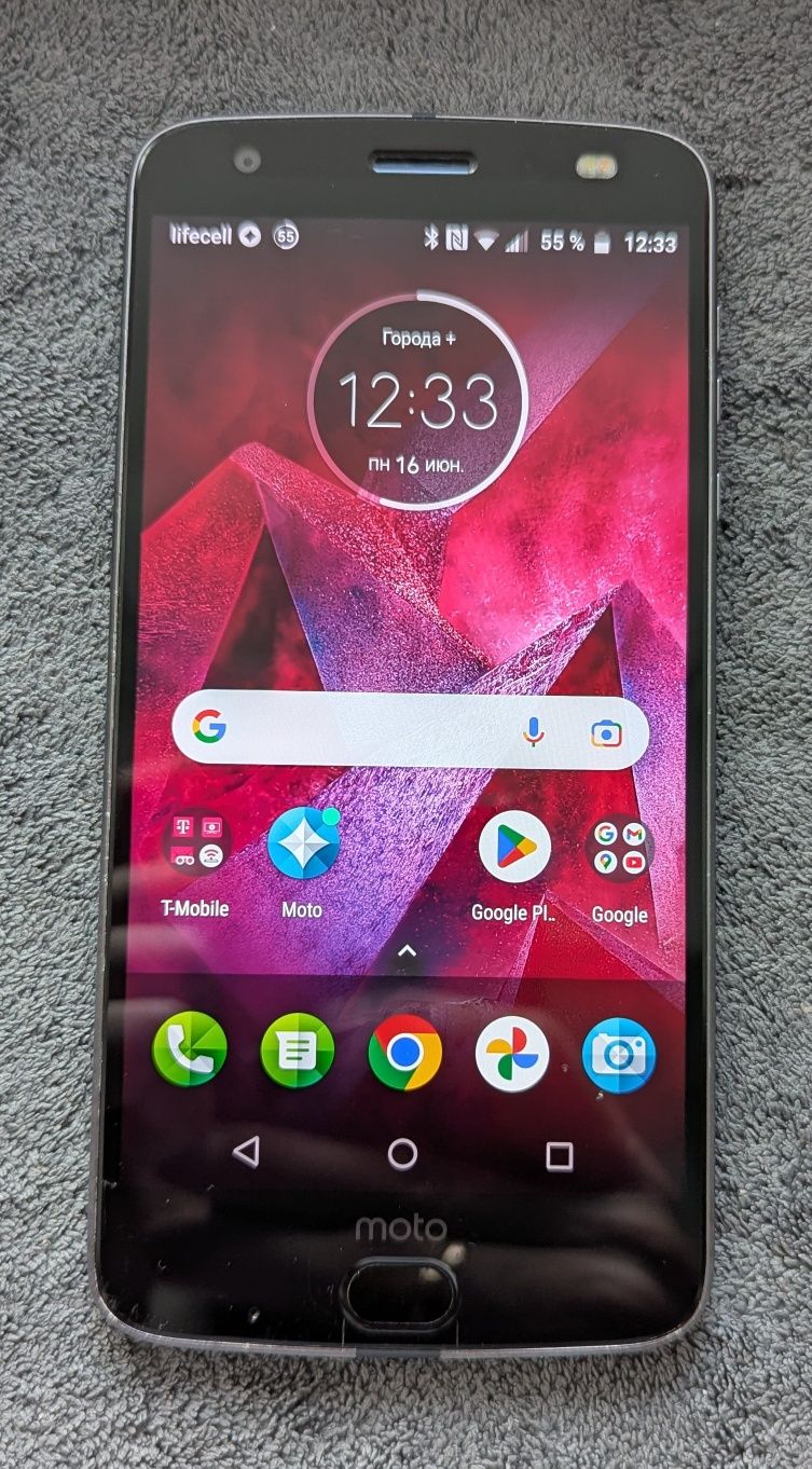 Motorola Moto Z2 Force XT1789-4 4/64gb Gray 8й андроид!