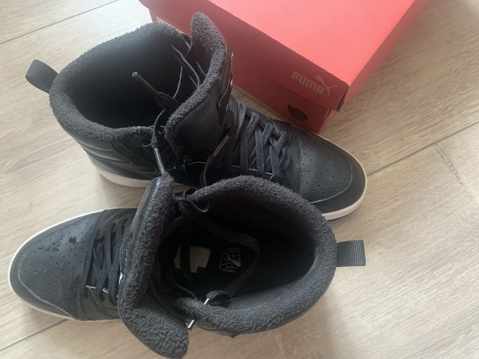 Оригінальні ботінки  Puma Rebound V6 Mid WTR Jr