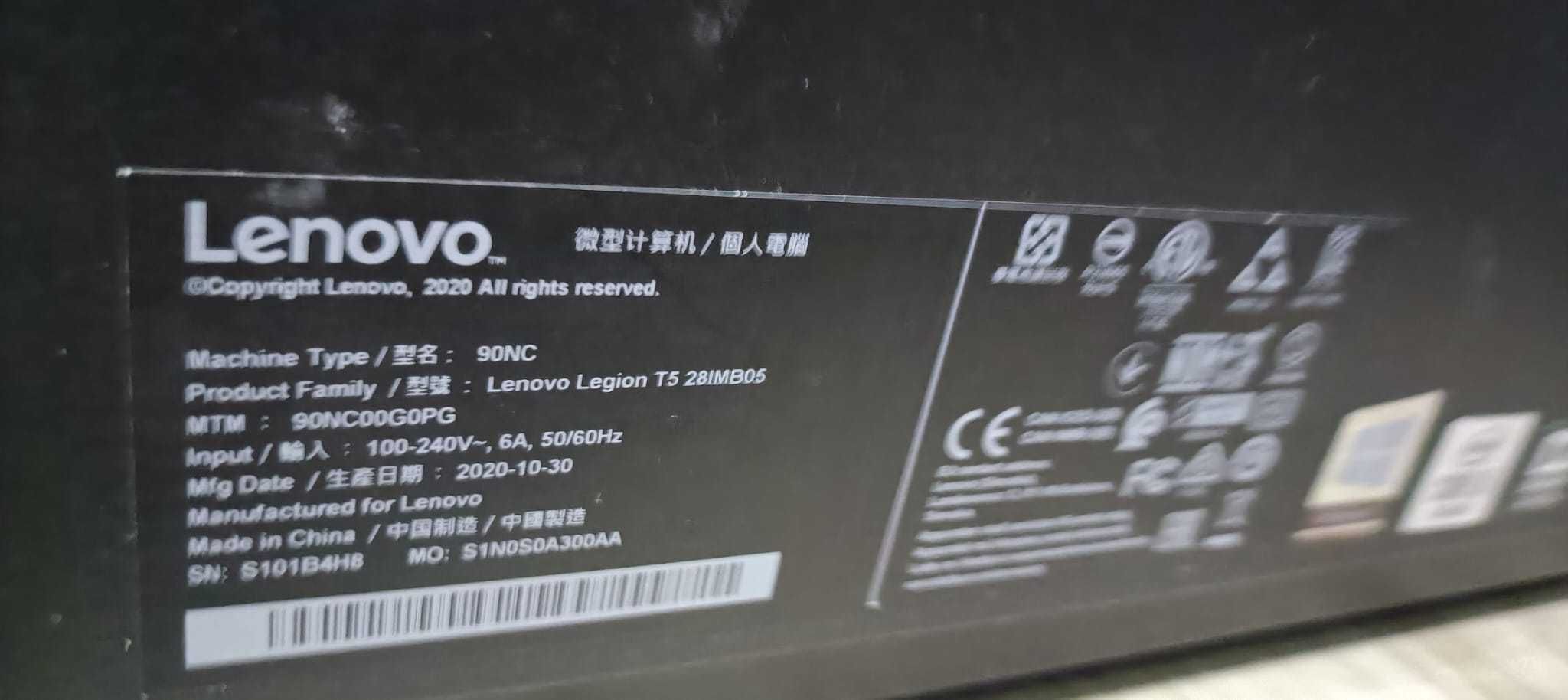 Gaming PC Lenovo legion T5