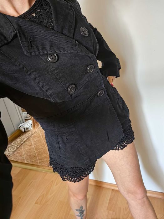 Płaszcz H&M rozmiar S M wiosenny