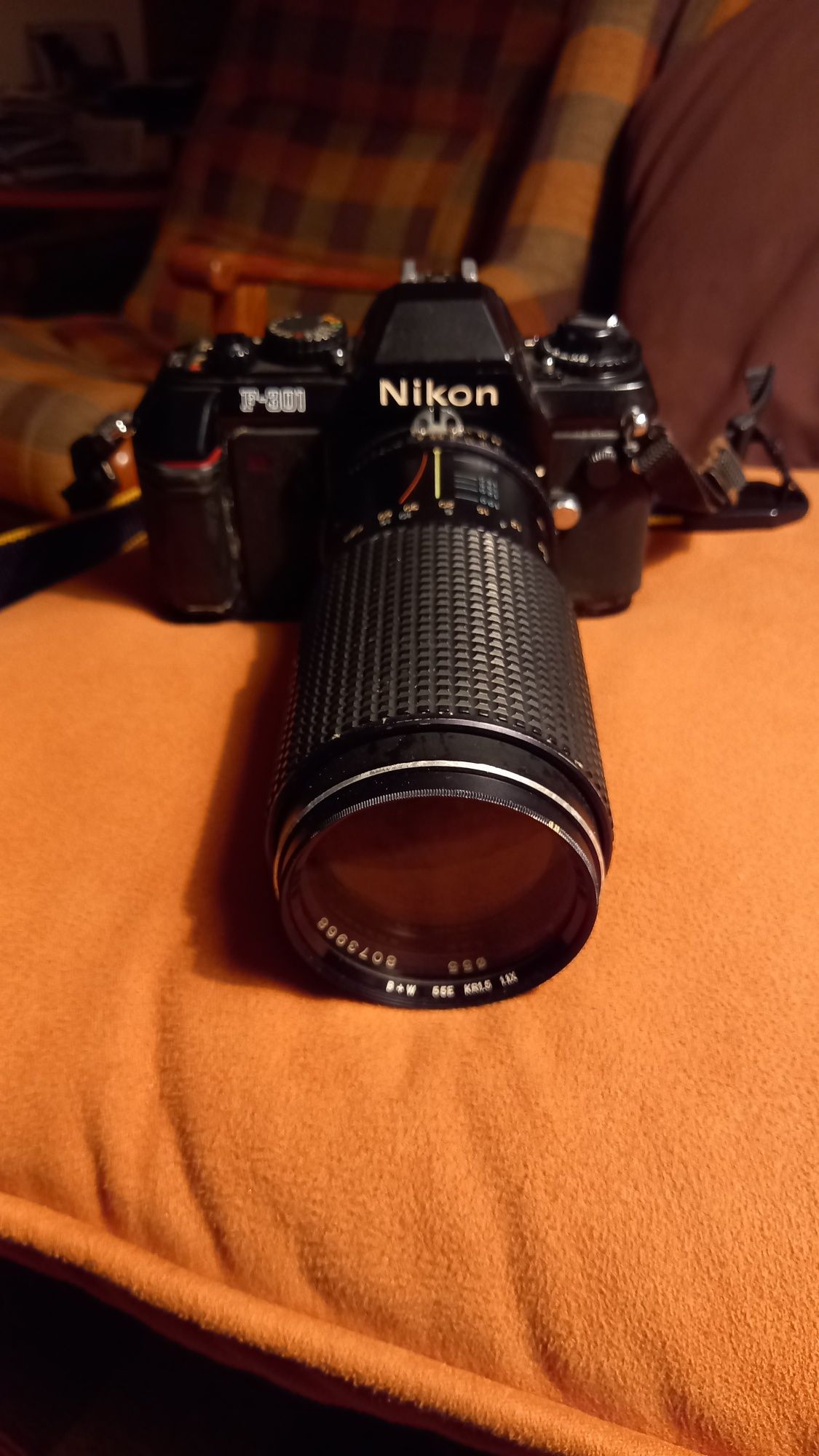 Máquina fotográfica analógica