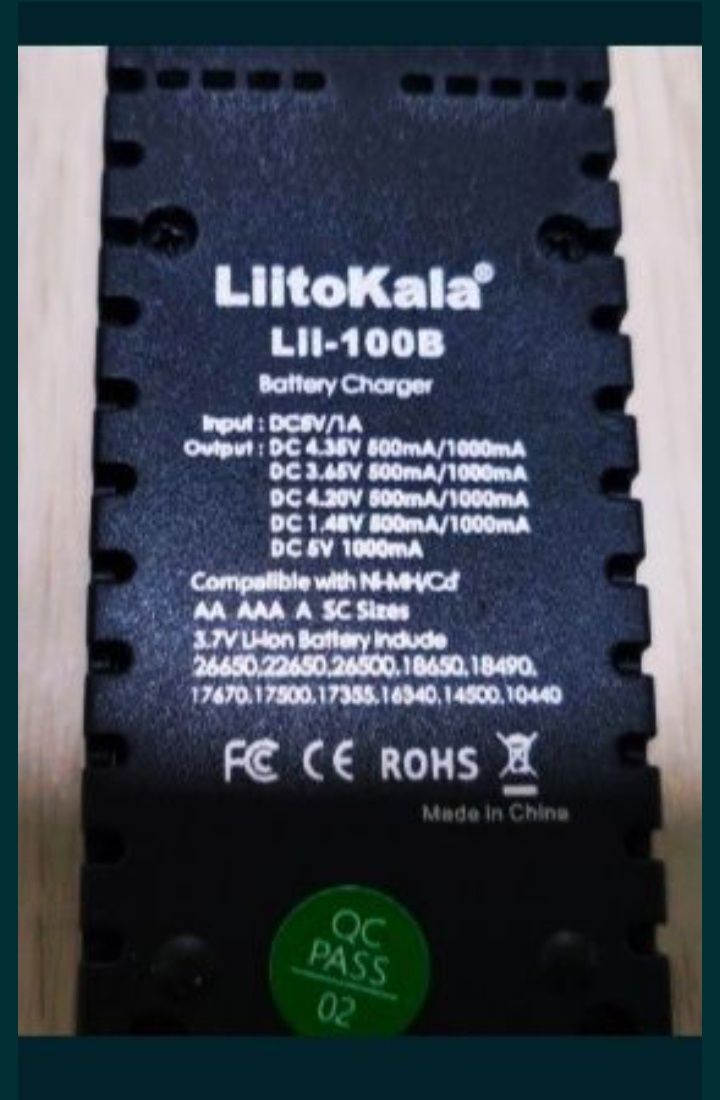Зарядное устройство для litokala lii102 для АКБ 18650