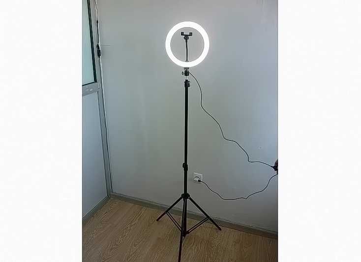 Лампа блогера, Тик Ток, Кольцевая лампа 26 см Led лампа, кольцо