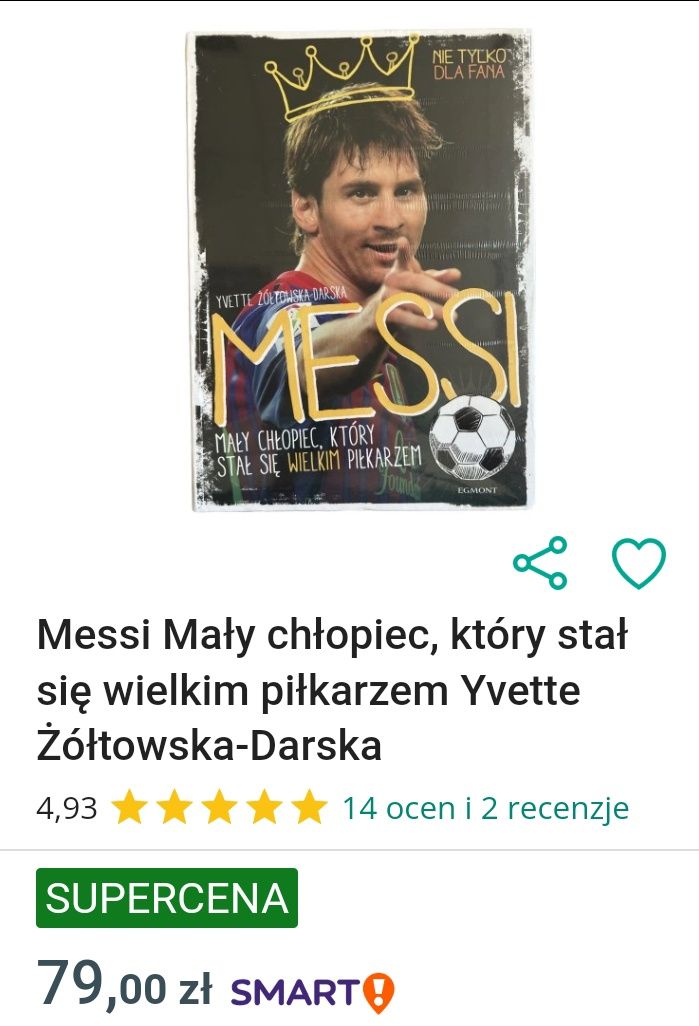 MESSI maly chłopiec który stał się wielkim pilkarzem