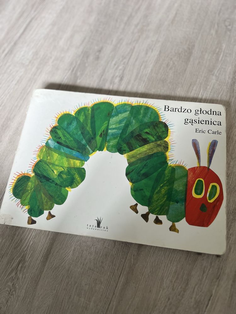 Bardzo głodna gąsienica eric carle duza