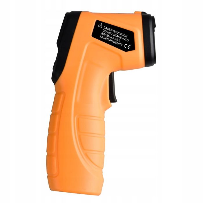 Termometr Laserowy Pirometr Bezdotykowy Miernik Podczerwień -50 +590C