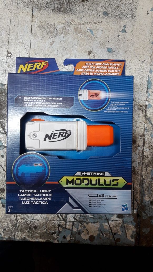 Лазерний приціл, ліхтарик до Мега бластера Nerf Modulus n-strike