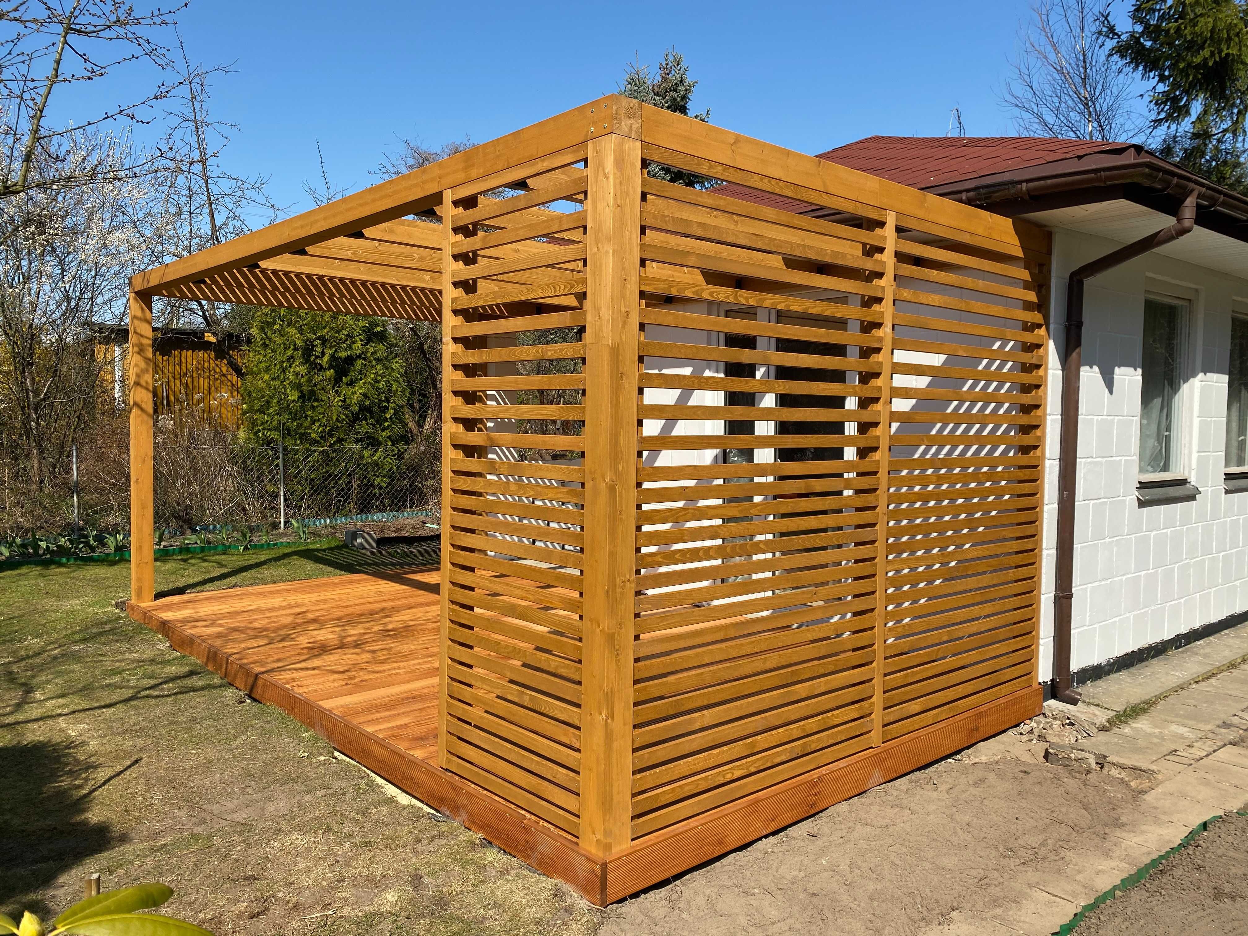 Pergola na wymiar do Twojego ogrodu, na balkon trejaż zadaszenie taras