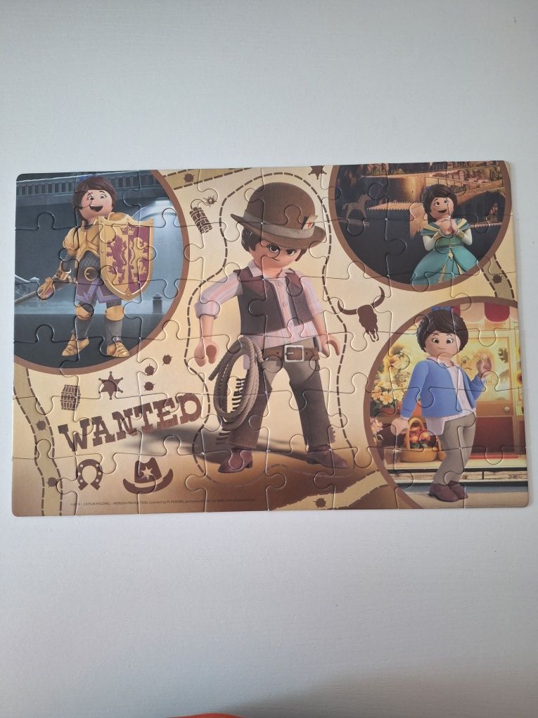 Puzzle playmobil The Movie Clementoni