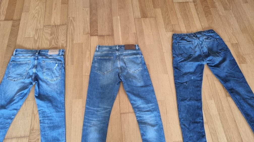 Calças de ganga Zara e Pull&Bear a excelente preço!