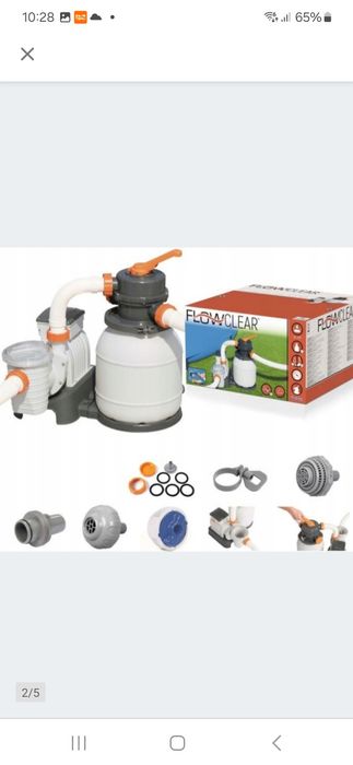 basen bestway używany 1 sezon