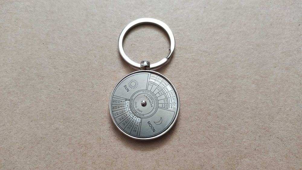 Porta-Chave Calendário 50 Anos