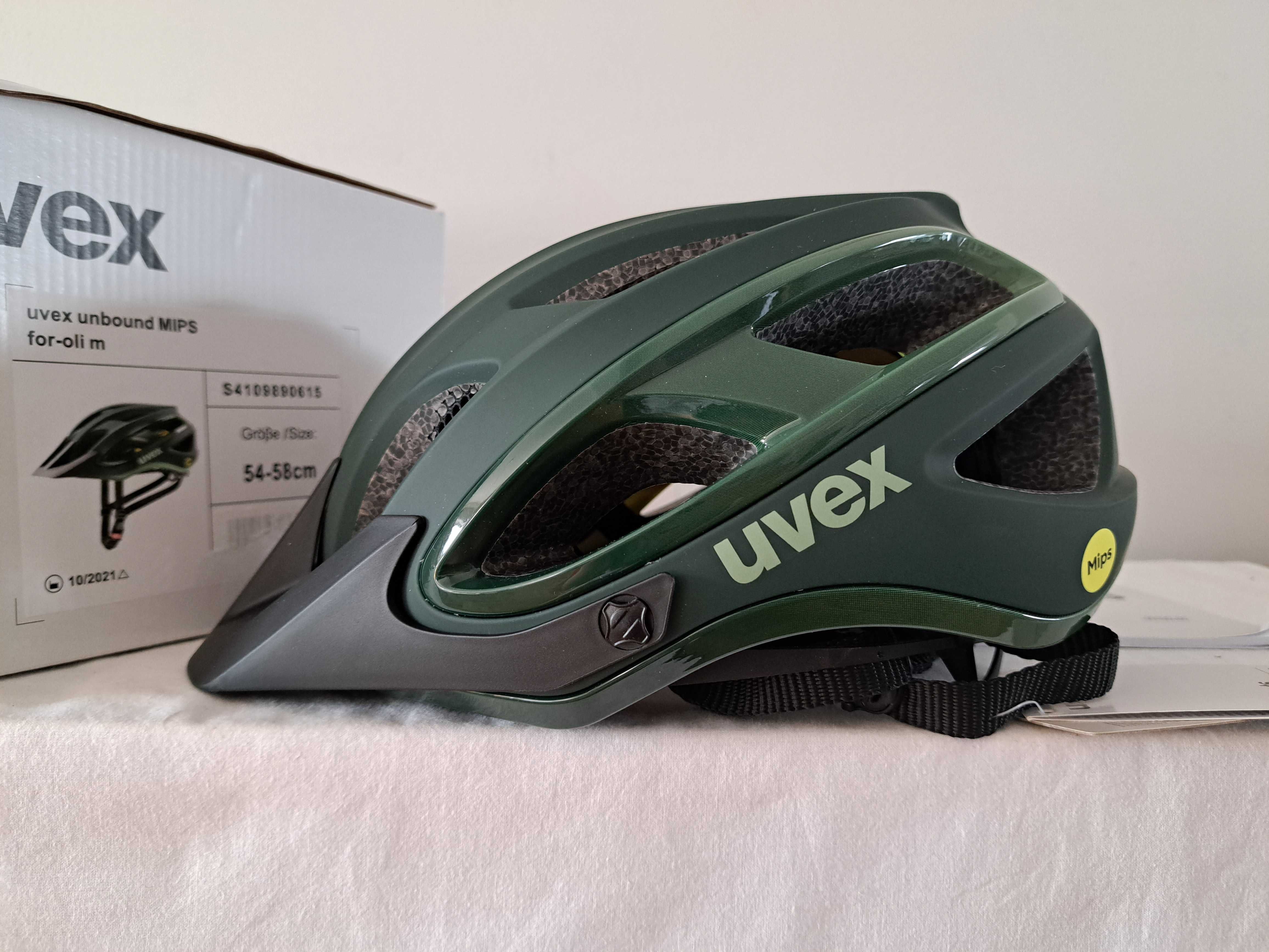 Kask rowerowy Uvex Unbound MIPS Forest Olive Mat M 54-58cm