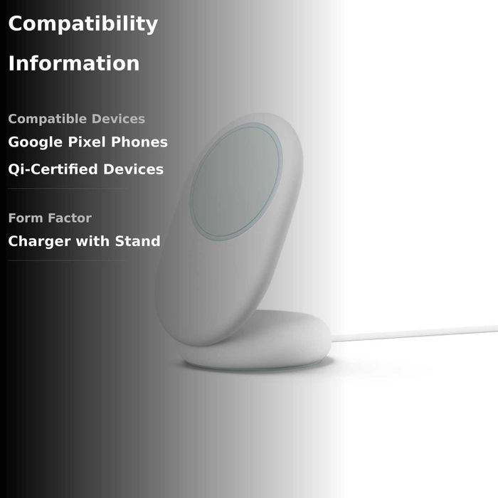 Беспроводная зарядка Google Pixelsnap Charger with Stand