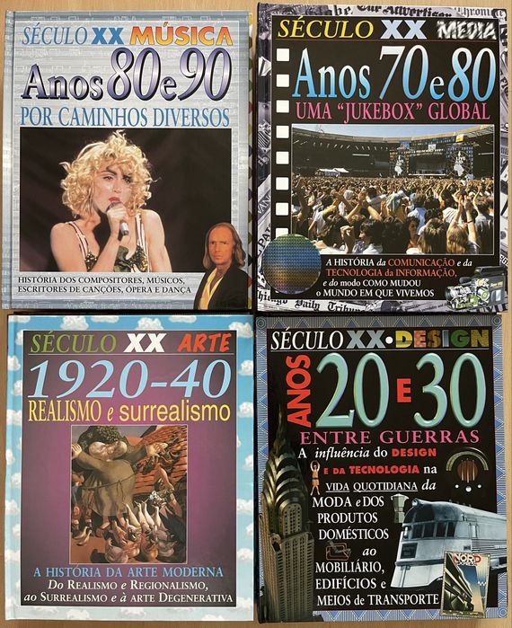 Coleção nova 36 Livros Século XX