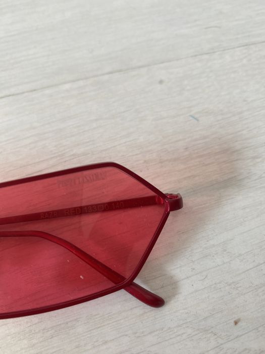 Kultowe okulary Poppy Lissiman kolor czerwony