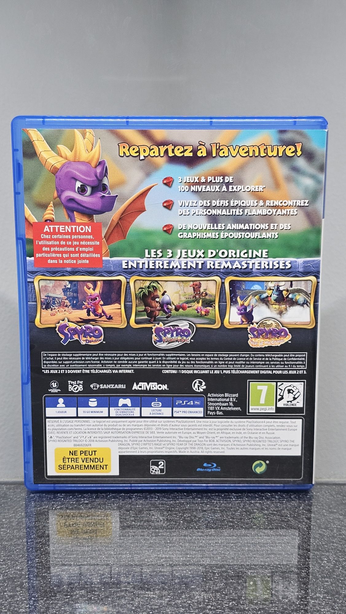 Spyro Reignited Trilogy Trilogia PS4 PlayStation 4