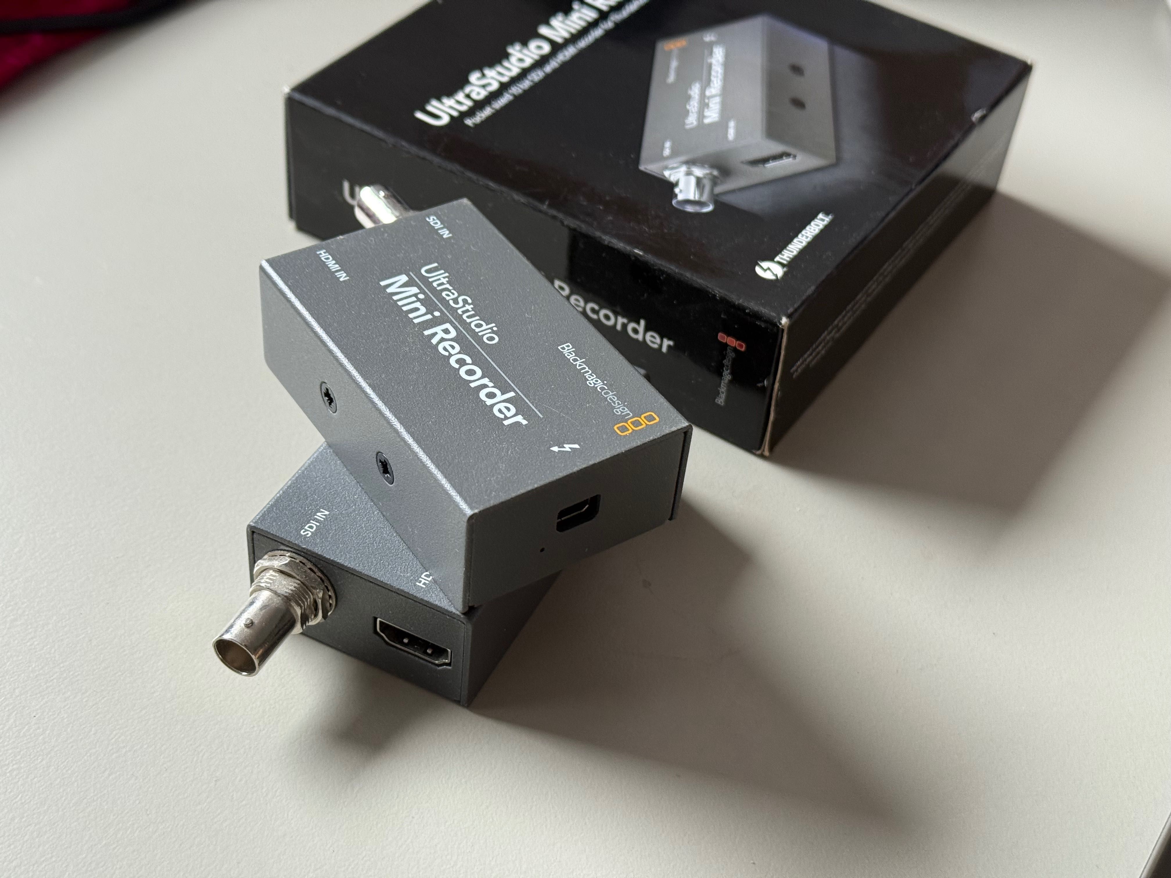 Blackmagic UltraStudio Mini Recorder Thunderbolt - HDMI / SDI