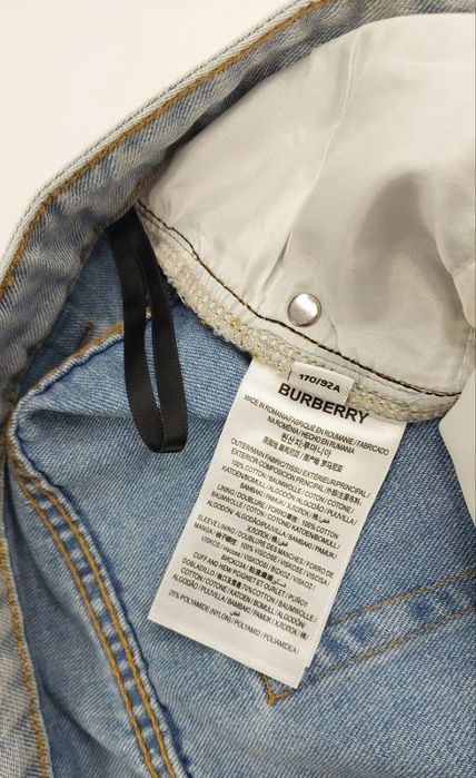 НАЛОЖКА, Широкі Джинси Burberry, джинсы барберри, барбері