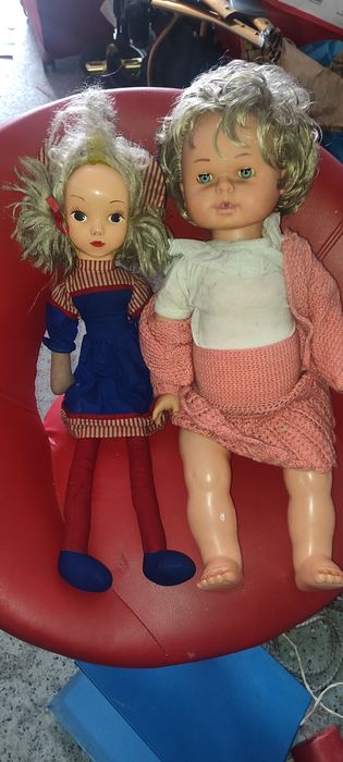 Stare lalki PRL-u nie które sygnowane