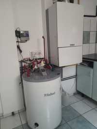 Piec gazowy, kocioł,  Vaillant, zasobnik 120l,Thermomax VU260/1XE