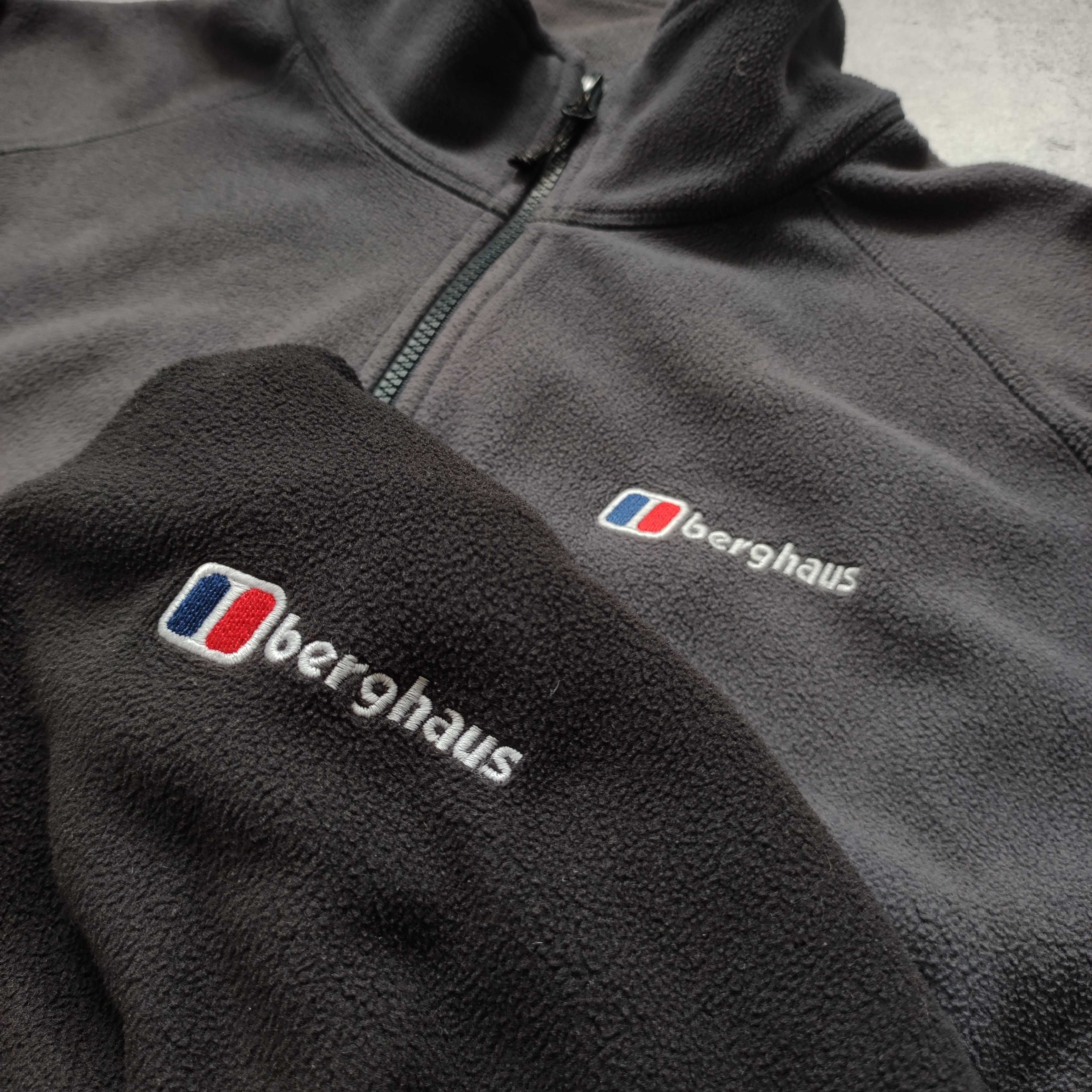 MĘSKI Zestaw 2x Bluza PREMIUM Polar Trekking Thermal Berghaus Suwak