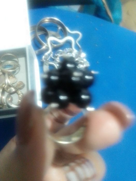 Anéis em prata ,vários