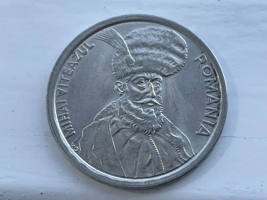 Монета перевертиш 100 румунських лей 1992