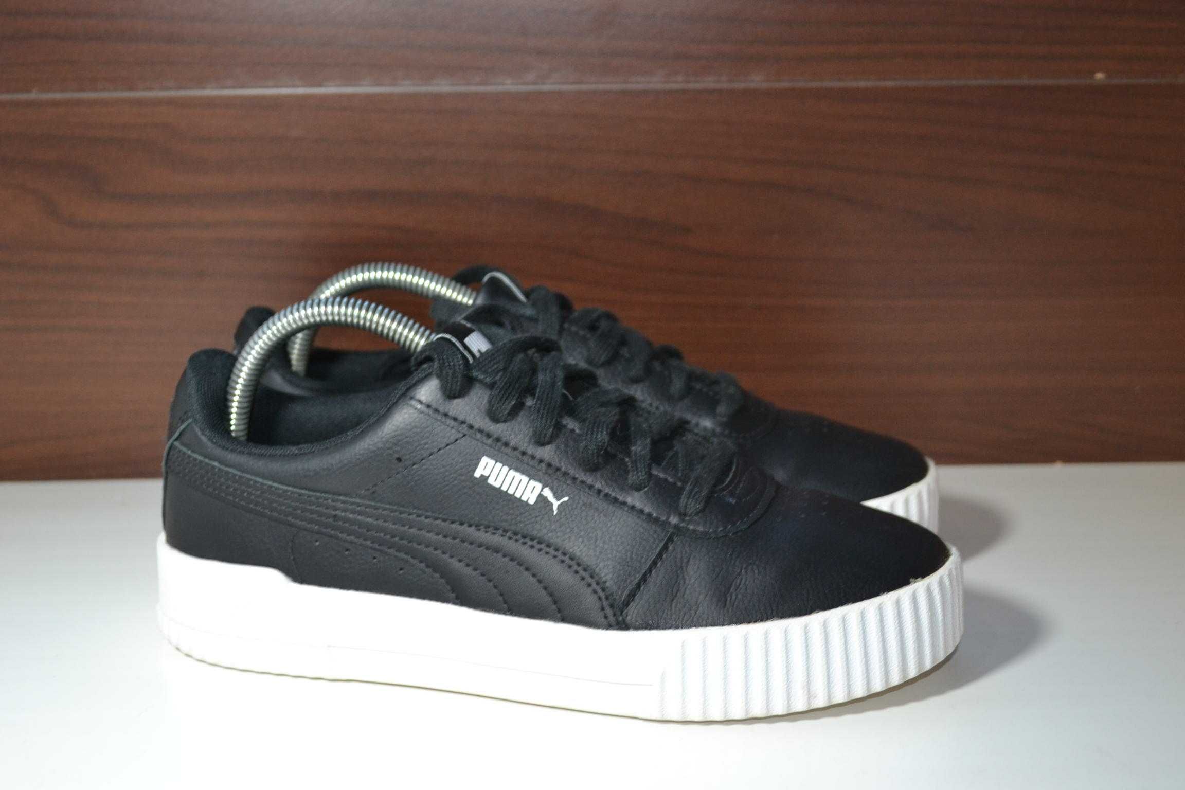 puma carina l 40.5р кроссовки оригинал кожаные сникерсы кеды