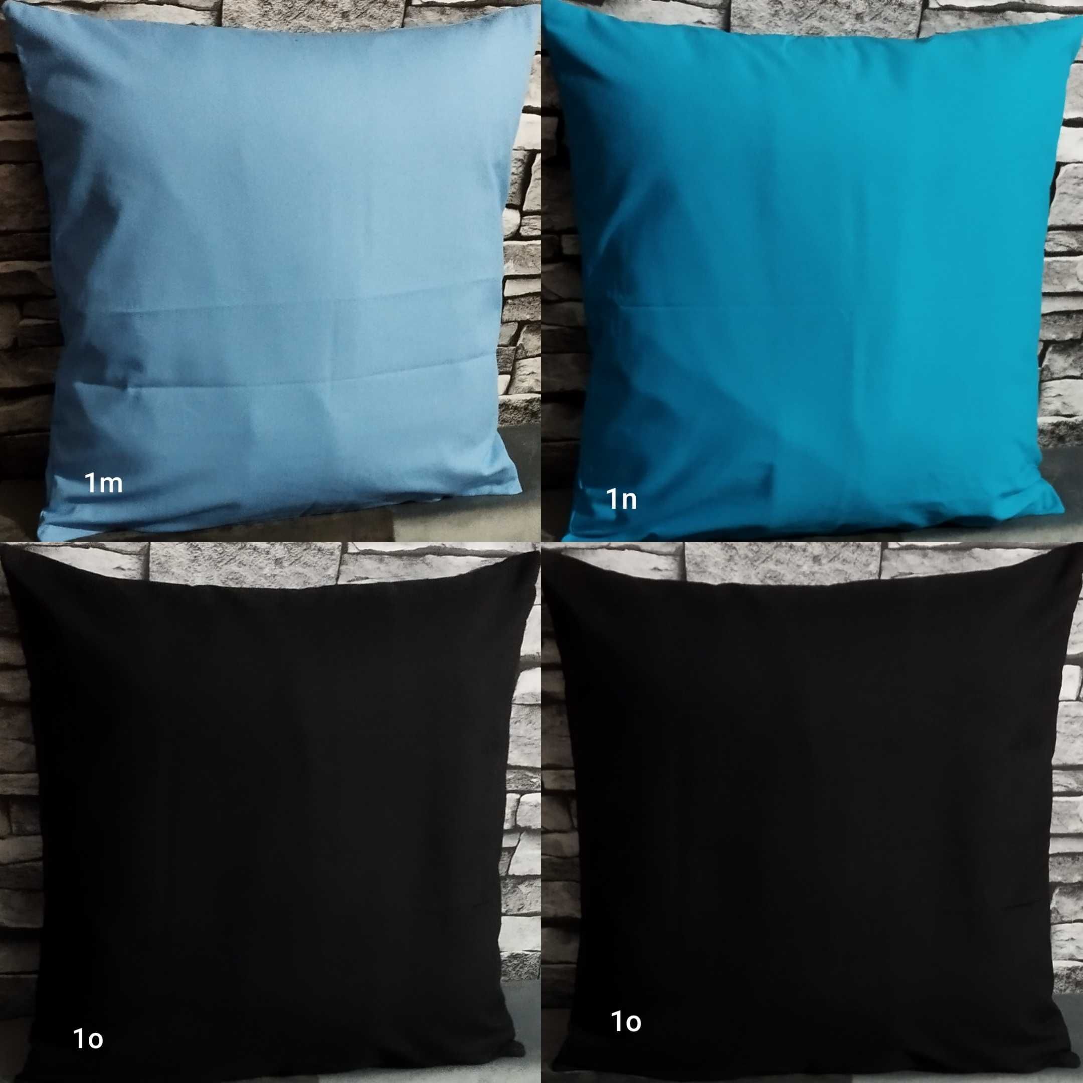 Poszewki dekoracyjne 40x40cm różne kolory  bawełna/poliester
