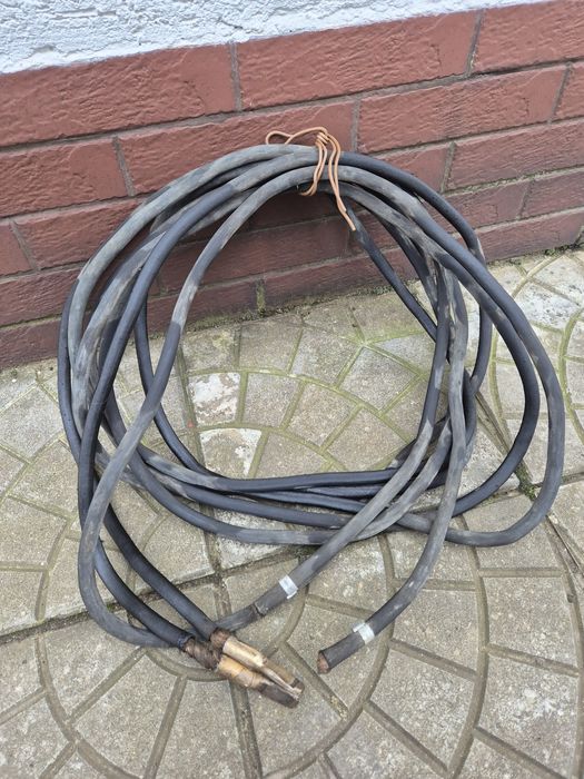 Kable przewody do spawarki 7m okazja!
