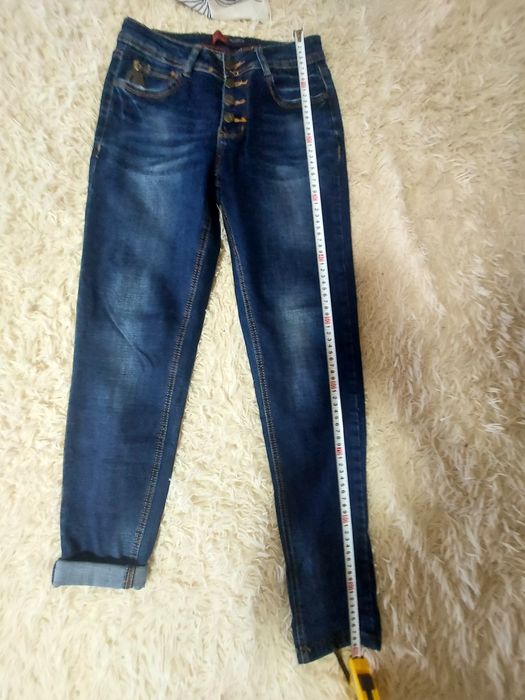 Джинсы новые тёмно синие