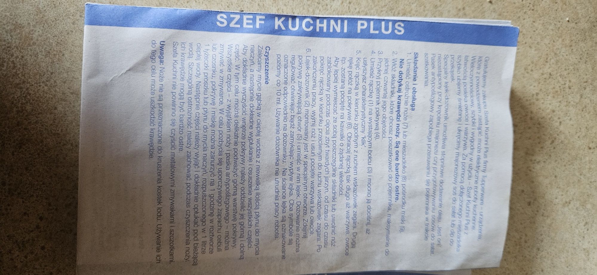 Tupperware szef kuchni plus