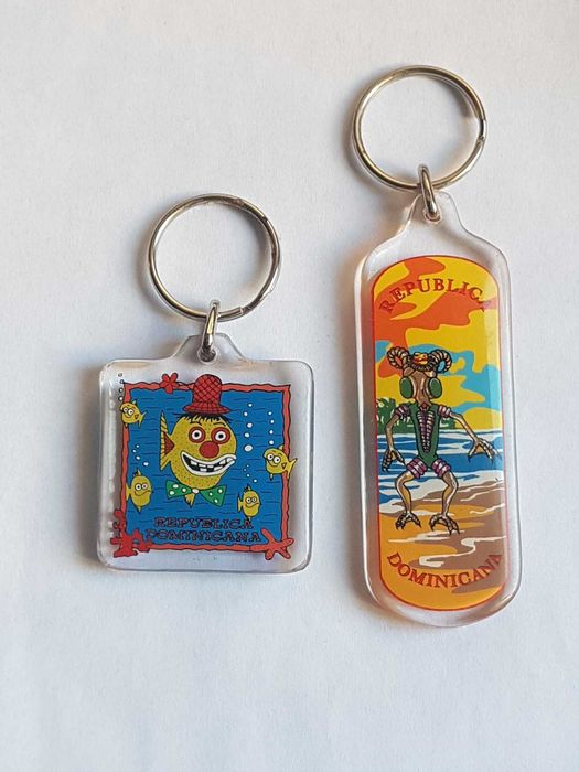 Porta Chaves Antigos (Conjunto de 2) República Dominicana