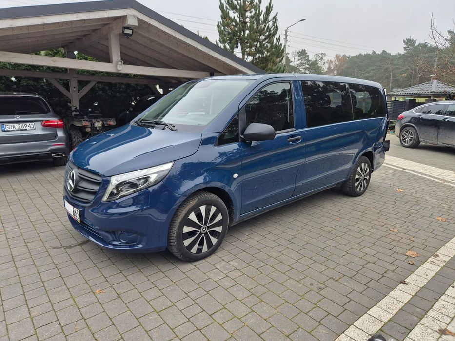 Mercedes-Benz Vito Salon Polska Nawi , Kamera , Ful Led 2022 9-osób extra Long VAT 23