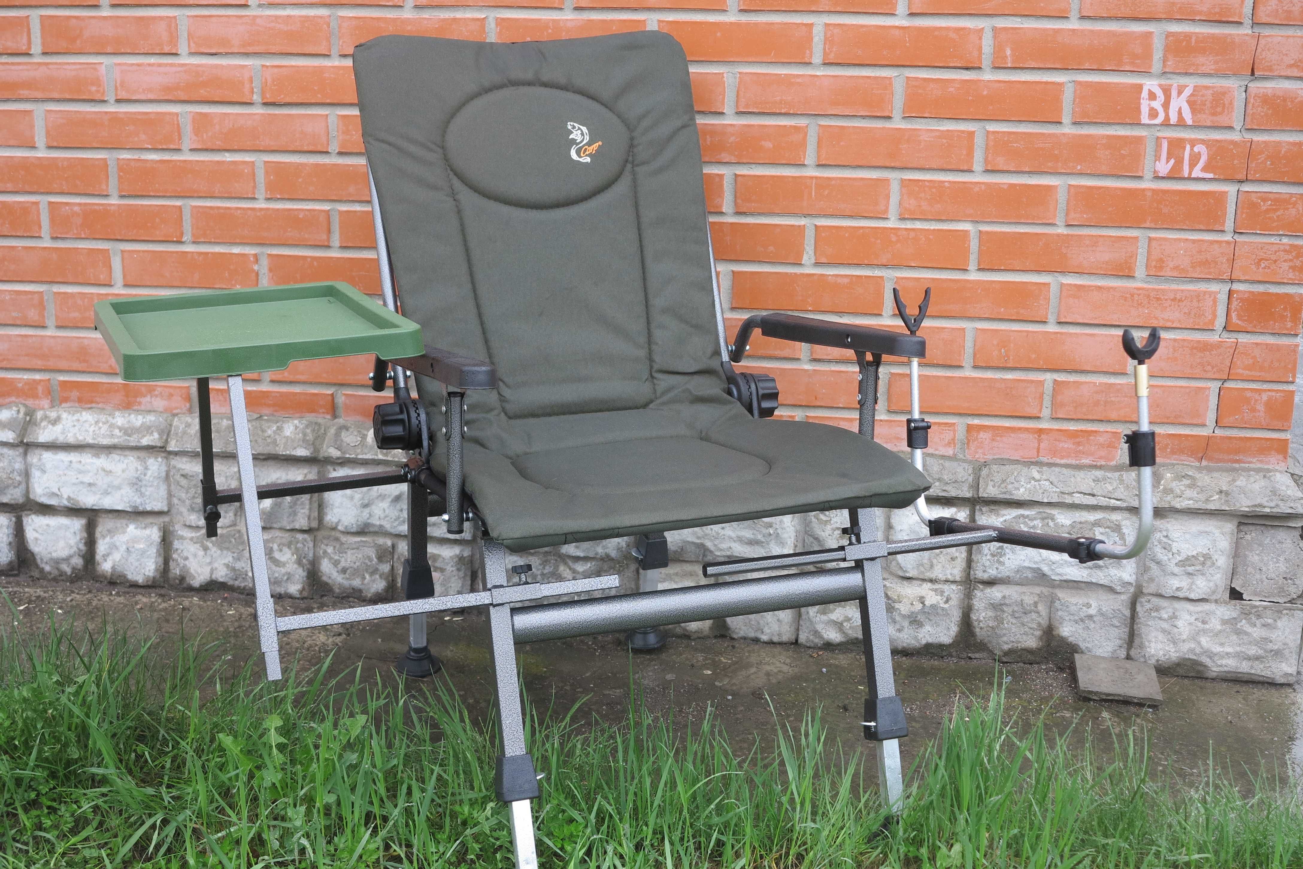 Кресло с большим столом карповое M-Elektrostatyk Carp F5R st/p 1100кг